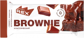 Proteinrex Пирожное протеиновое Brownie (12шт в уп) 50&nbsp;г