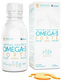 Tree of Life Omega-3 forte 100&nbsp;Мл