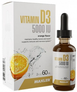 Maxler Vitamin D3 5000 IU drops 60&nbsp;Мл