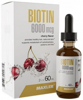 Maxler Biotin 6000 mcg drops 60&nbsp;Мл (превью)