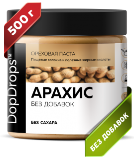 DopDrops Арахисовая паста 500&nbsp;г