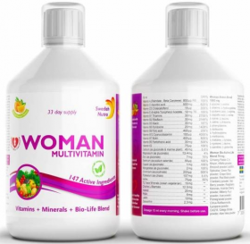 Swedish Nutra Woman Multivitamin vitamins+amino complex 500&nbsp;Мл