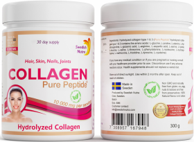 Swedish Nutra Collagen Powder 10 000 mg (fish) 300&nbsp;г