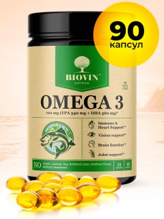 BIOVIN Omega 3 EPA 540mg DHA 360mg
