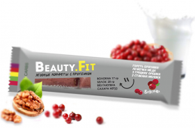 BeautyFit Натуральные низкоуглеводные ягодные конфеты с протеином (12шт в уп) Штучно 63&nbsp;г