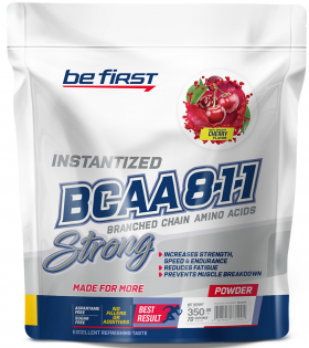 Be First BCAA 8:1:1 powder ДОЙПАК 350&nbsp;г (превью)