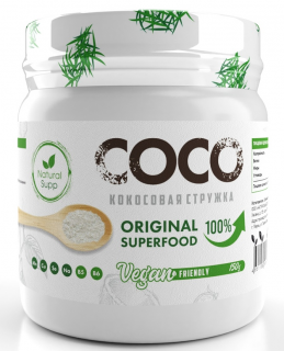NaturalSupp Кокосовая стружка 150&nbsp;г