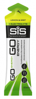 Уценка SiS Russia Go Isotonic Energy + Electrolyte Gels 60 мл Лимон-Мята до 05.24
