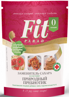 Fit Parad Заменитель сахара на основе инулина ФитПарад № 15 дойпак 200&nbsp;г