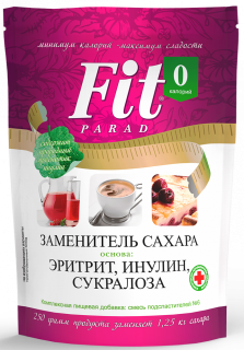 Fit Parad Смесь подсластителей "ФитПарад № 6" дойпак 250&nbsp;г (превью)