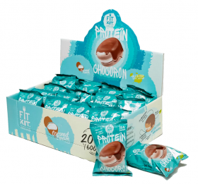 Уценка FITKIT Protein Chocoron (20шт в уп) 30 г Кокос и крем до 09.23