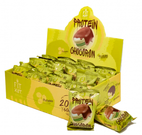 Уценка FITKIT Protein Chocoron (20шт в уп) 30 г Фисташка до 01.11.23