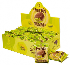 Уценка FITKIT Protein Chocoron (20шт в уп) 30 г Груша-сыр до 12.март.24