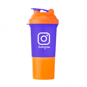 Sports Element Спортивный шейкер "Instagram" 600&nbsp;Мл