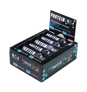 SOJ Протеиновый батончик "Protein SOJ" (20 шт в уп) 50&nbsp;г