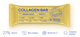 Proteinrex Батончик с высоким содержанием белка Collagen Bar (18шт в уп) 35&nbsp;г