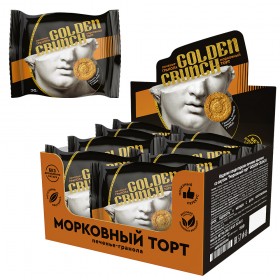 Mr. Djemius Печенье овсяное GOLDEN CRUNCH (8шт в уп) 36&nbsp;г