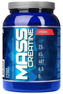 R-LINE MASS+Creatine 1200 г Клубника до 31.01.25