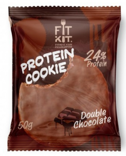 Уценка FITKIT Protein chocolate сookie (24 шт в упакове) 50 г Капучино до 01.24