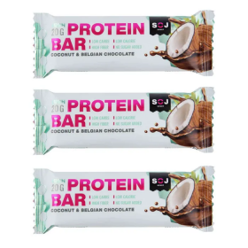 SOJ Протеиновый батончик "PROTEIN BAR" 40% protein (20 шт в уп) 50&nbsp;г