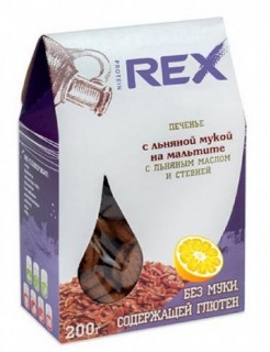 Proteinrex Печенье без сахара, без глютена 200&nbsp;г