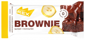 Proteinrex Пирожное протеиновое Brownie (12шт в уп) 50&nbsp;г