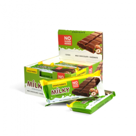 Bombbar SNAQ FABRIQ Молочный шоколад (30шт в уп) Упаковка 55&nbsp;г (превью)