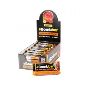 Bombbar Батончик глазированный (30 шт в уп) Упаковка 40 г Фундучное пралине до 21.11.2025