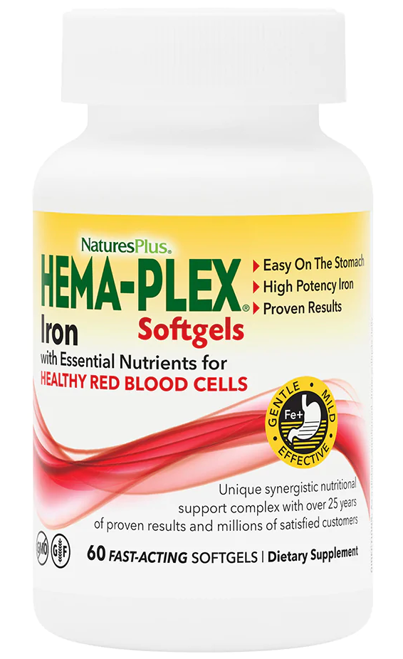 Оптом Nature's Plus HEMA-PLEX SOFTGEL 60, купить по оптовым ценам от ...