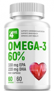 4Me Nutrition all4ME Omega-3 60% 60 капс до 04.24