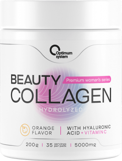 Optimum System Beauty Wellness Collagen 200 грамм (Orange) (превью)