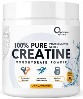 Optimum System 100% Pure Creatine Monohydrate 200&nbsp;г (превью)