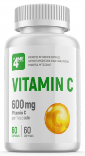 4Me Nutrition Уценка all4ME Vitamin C 600 mg 60 капс до 09.23 (превью)