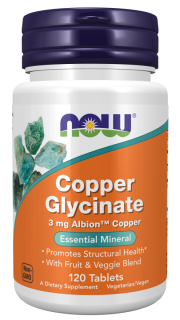 NOW Copper Glycinate 3 mg