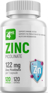 all4ME Zinc Picolinate 122 mg 120 капс до 06.2024