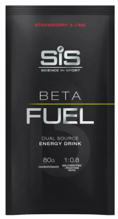 Уценка SiS Russia POWDER BETA FUEL напиток высокоуглеводный в порошке Клубника Лайм, 82 гр до 12.23