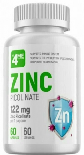 4Me Nutrition all4ME Zinc Picolinate 122 mg 60 капс до 01.24