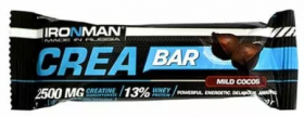 Уценка Ironman Батончик "Crea Bar" (24 шт в уп) 50 г Кокос / тёмная глазурь до 12.23