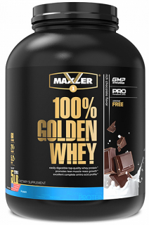 Maxler Golden Whey 2270 г RICH Chocolate брак товарной этикетки