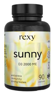 Proteinrex Rexy «sunny» ВИТАМИН D3 2000 МЕ