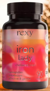 Proteinrex Rexy «iron lady» ЖЕЛЕЗА БИСГЛИЦИНАТ БИОКАПС