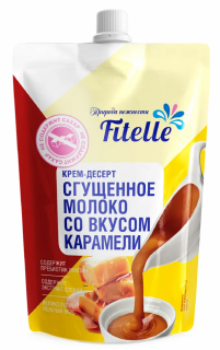 Уценка Fit Parad Крем-десерт Сгущенное молоко со вкусом карамели Дой-пак 100 г до 05.11.23