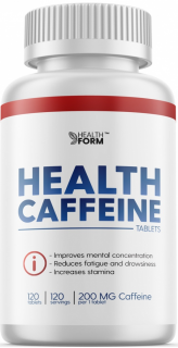 Уценка Health Form Caffeine 200 мг 120 таб до 04.24
