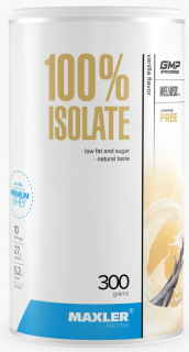 Maxler 100% Isolate (90% protein; low fat/sugar) (can) 300&nbsp;г