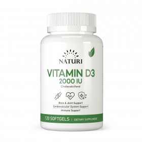 NATURI Vitamin D3 2000ME (превью)