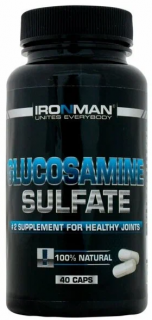 Уценка Ironman Глюкозамина Сульфат 40 капс до 06.24