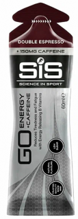 Уценка SiS Russia GO Isotonic Energy + Caffeine Gels (150 мг) 60 мл Двойной Эспрессо до 04,24