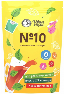 Уценка Иван Поле Заменитель сахара (дой-пак) 250 г до 01.24