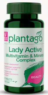 PLANTAGO Lady Active Multivitamin & Mineral Complex