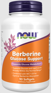 NOW Berberine Glucose Support